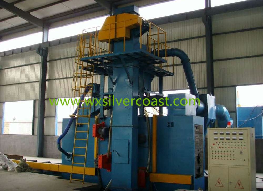 sand shot blasting machine for h steel structure sand shot blasting machine for h steel structure