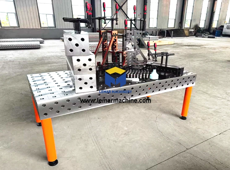 Adjustable clamping 3D welding table Adjustable clamping 3D welding table
